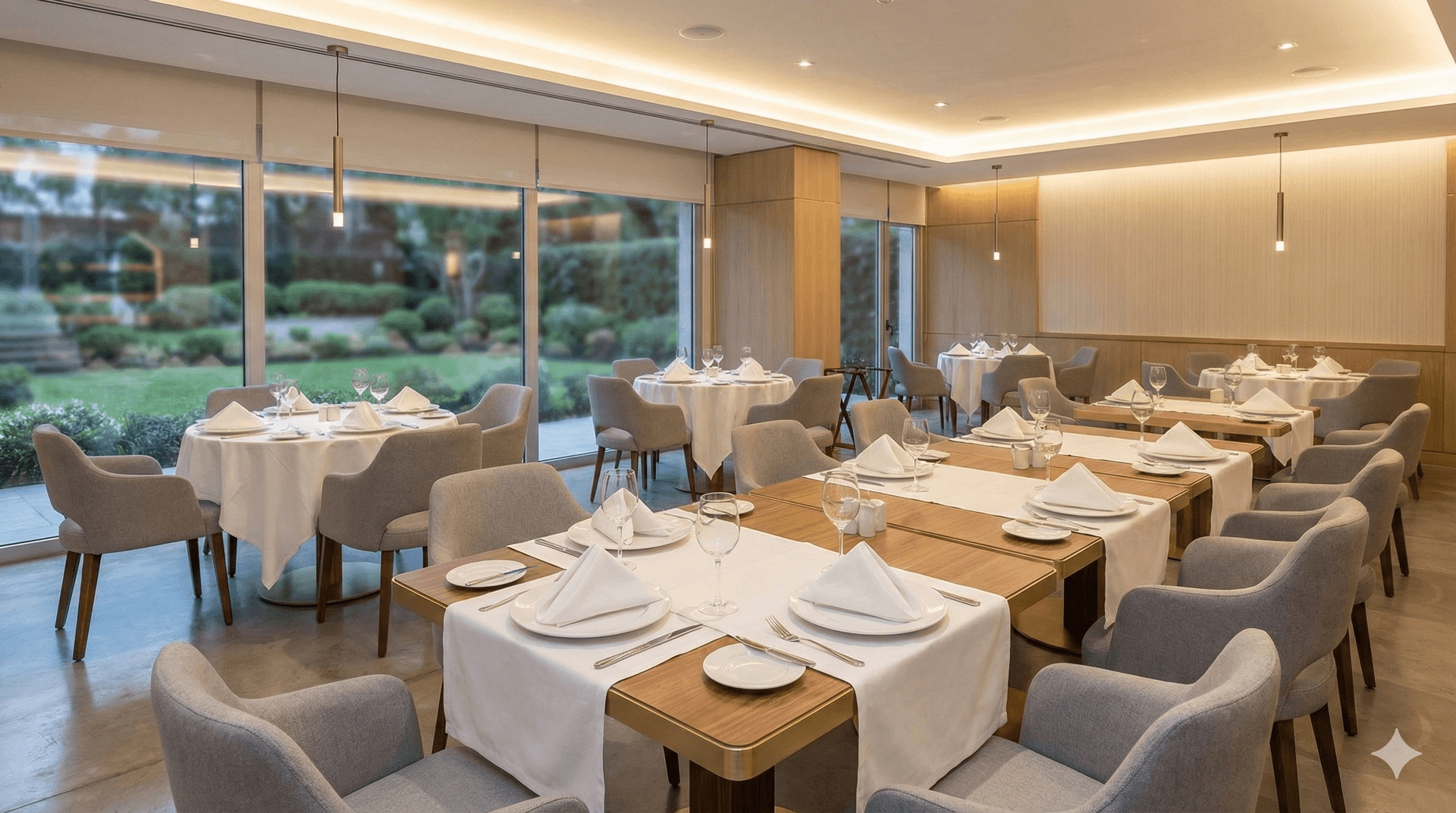 Suite de hotel de lujo con vista al mar